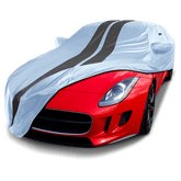 Jaguar F-Type 2014-2024 Gray Black Pro Series Car Cover